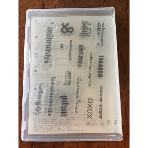 Stampin’ Up! REMEMBER THIS 16 Stamps photopolymer Scrapbooking Memories Cards - Picture 2 of 2